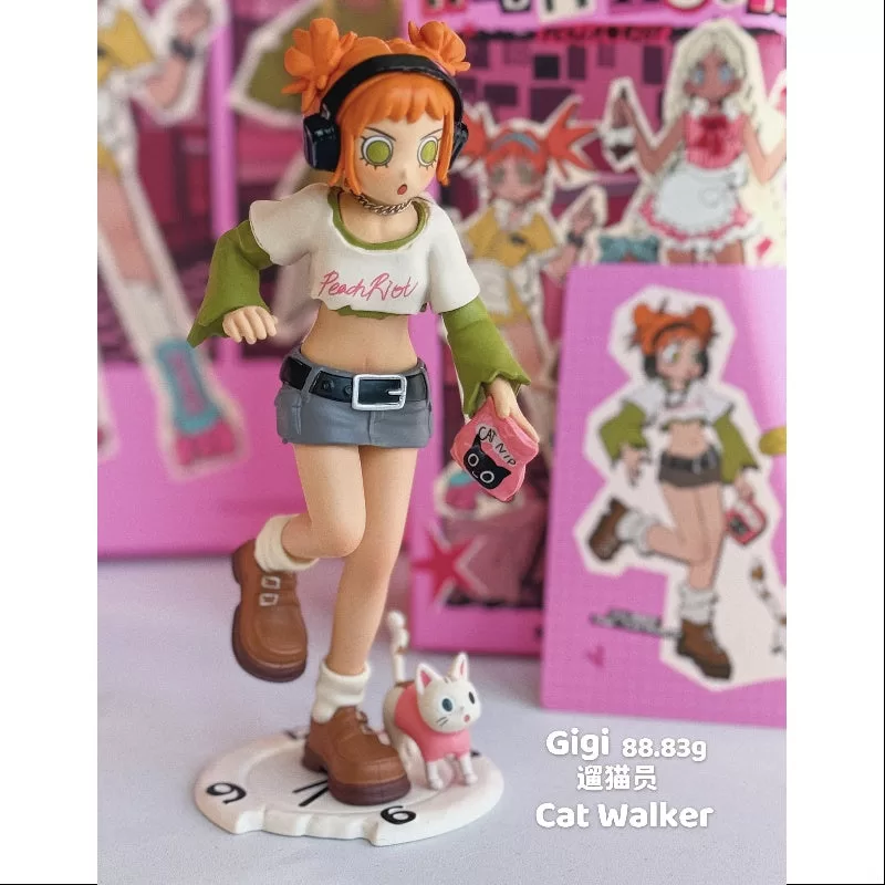 Serie Hora Punta de Peach Riot Gigi-Cat Walker