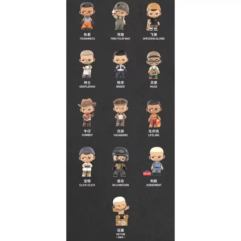 Serie KUBO Walks Of Life Conjunto completo a estrenar con plástico