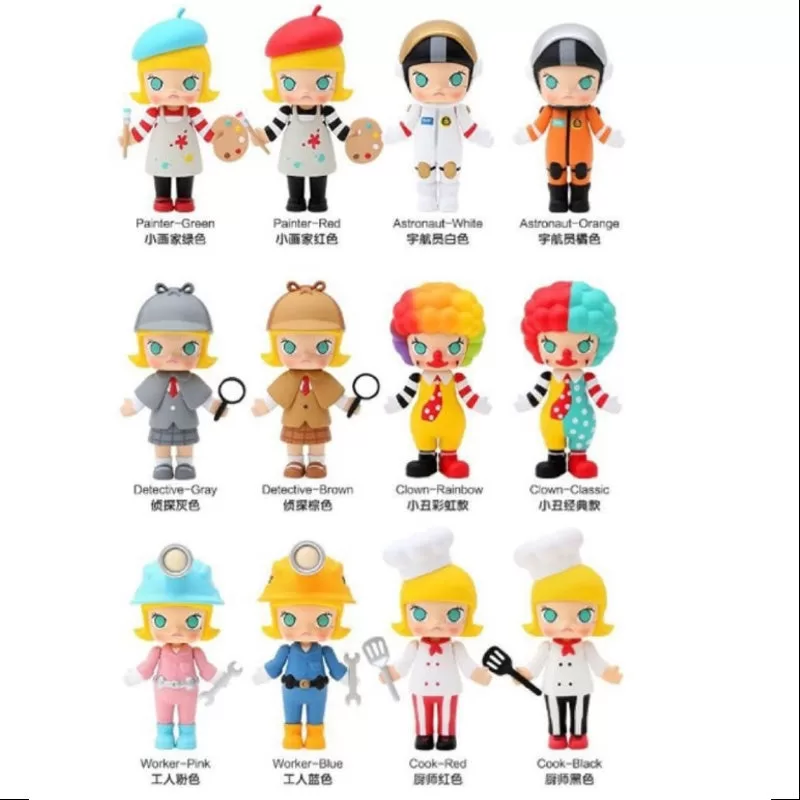 Serie MOLLY Career 2 Conjunto completo abierto