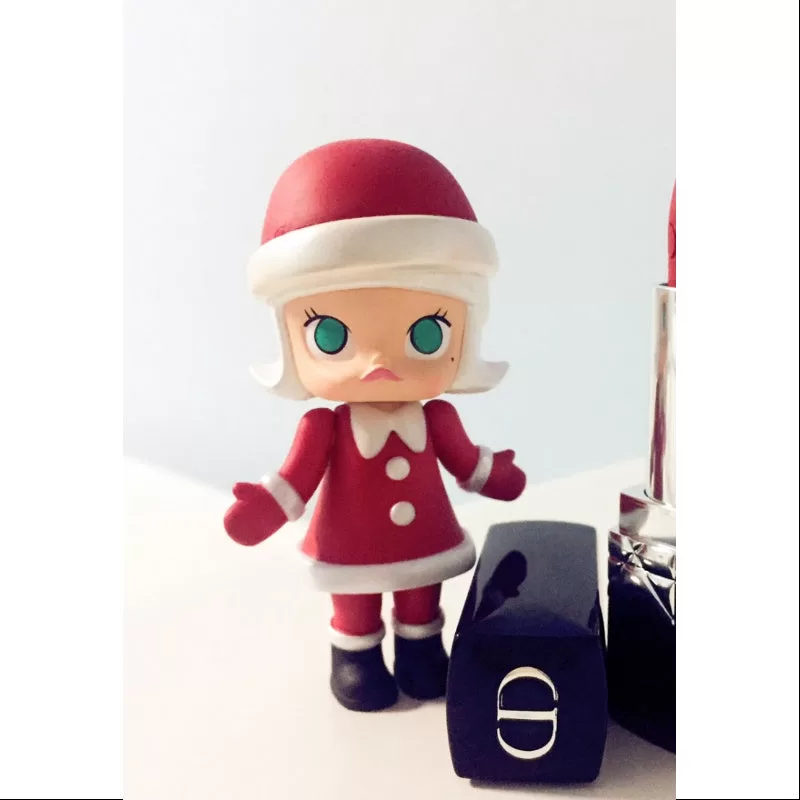 Serie MOLLY Feliz Navidad 2016 Papá Noel blanco