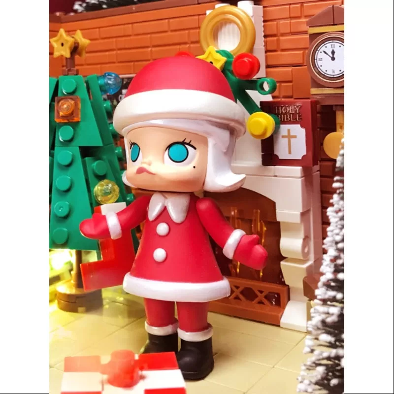 Serie MOLLY Feliz Navidad 2016 Papá Noel blanco