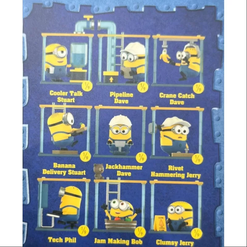 Serie Minions At Work: Colección completa abierta