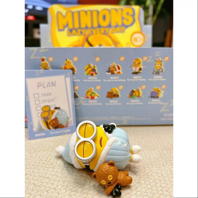 Serie Minions Lazy Every Day Demasiado perezoso para abrazarse