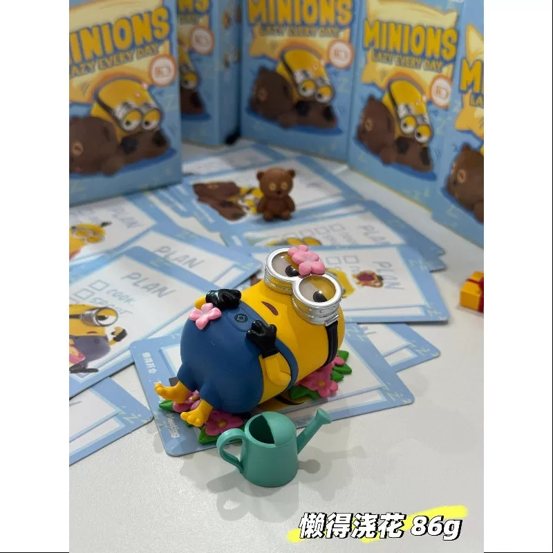 Serie Minions Lazy Every Day Demasiado perezoso para el jardín