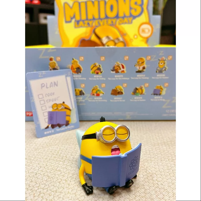 Serie Minions Lazy Every Day Demasiado perezoso para estudiar