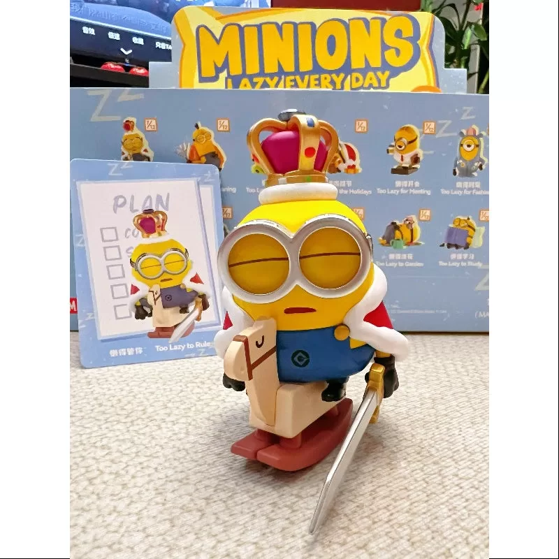 Serie Minions Lazy Every Day Demasiado perezoso para gobernar