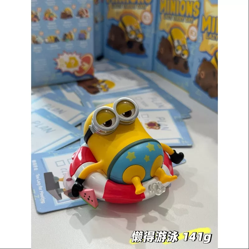 Serie Minions Lazy Every Day Demasiado perezoso para nadar