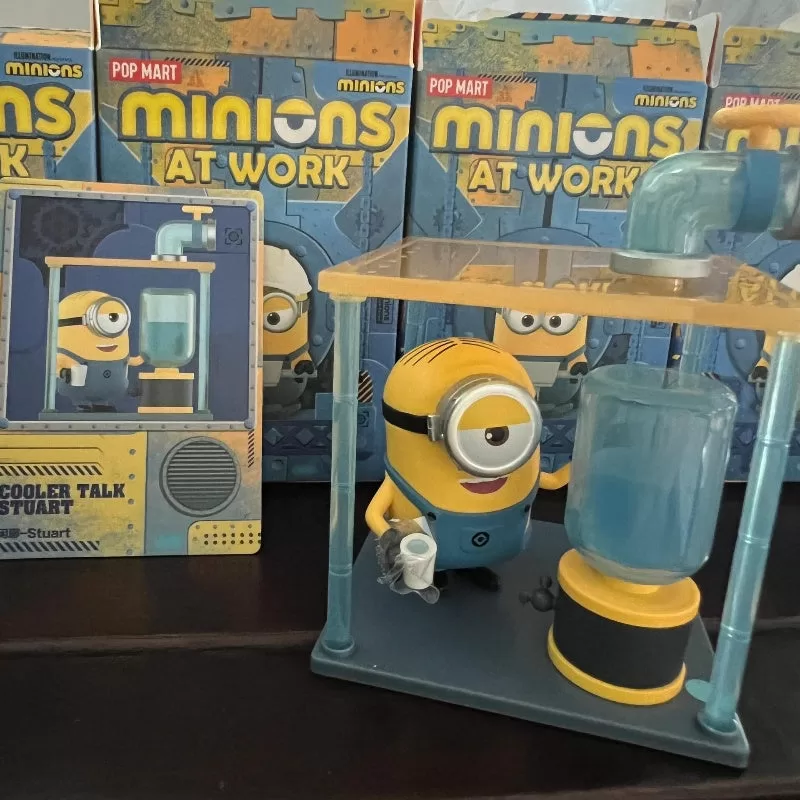 Serie Minions en el trabajo Charla más interesante Stuart