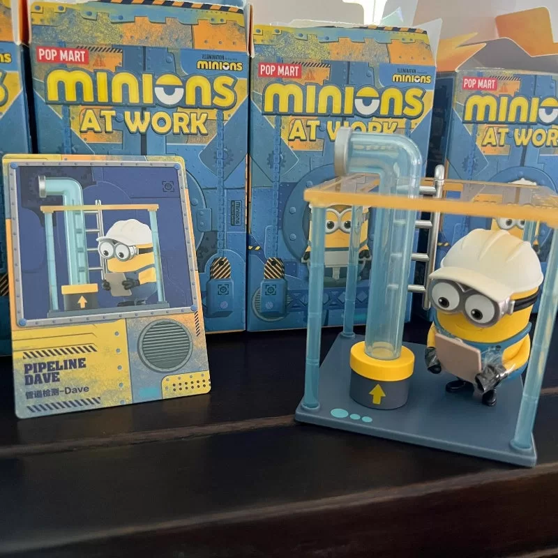 Serie Minions en el trabajo Pipeline Dave