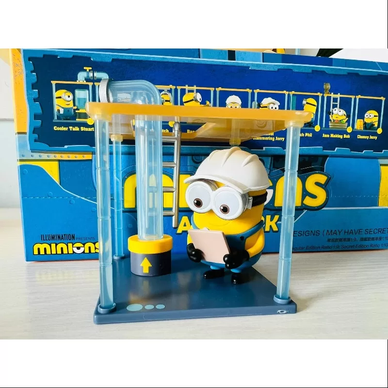 Serie Minions en el trabajo Pipeline Dave