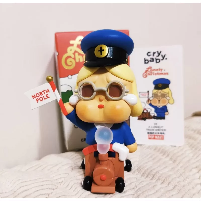Serie Navidad solitaria de Crybaby Un conductor de tren solitario