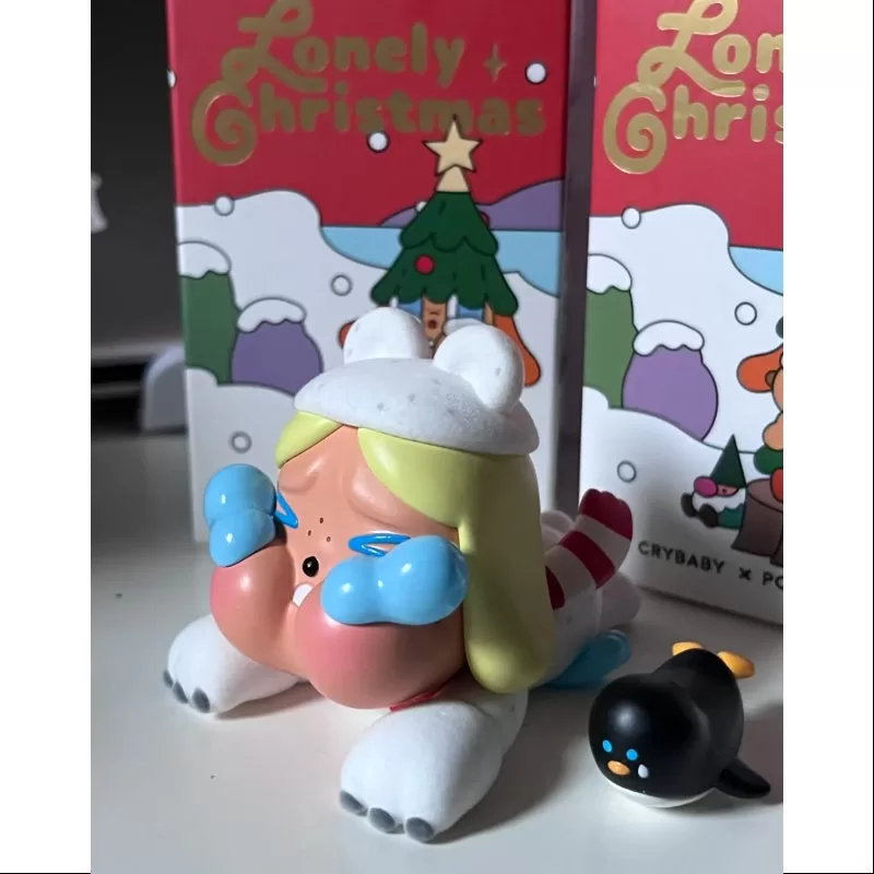 Serie Navidad solitaria de Crybaby Un oso polar solitario y perdido