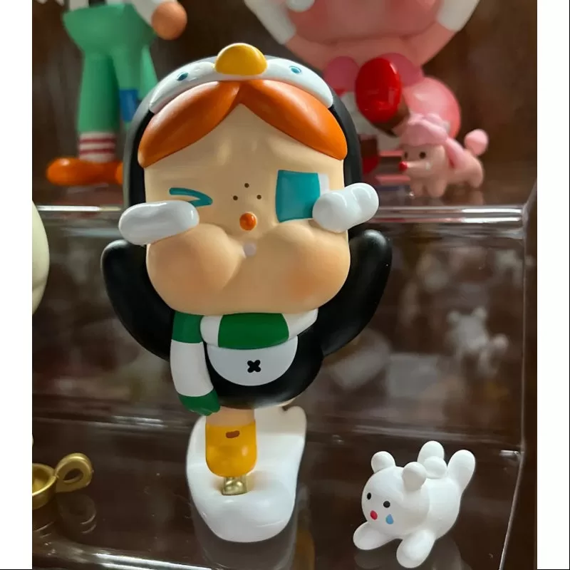 Serie Navidad solitaria de Crybaby Un pingüino solitario y perdido