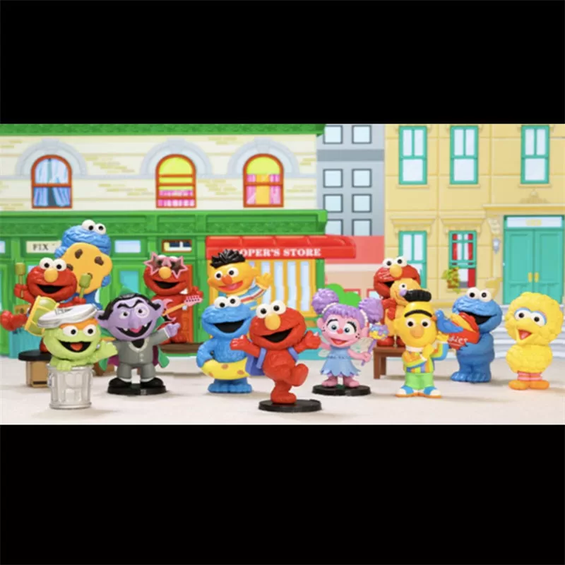 Serie PLAZA SESAMO 123 de Pop Mart - Serie PLAZA S&Eacute;SAMO 123 de Pop Mart