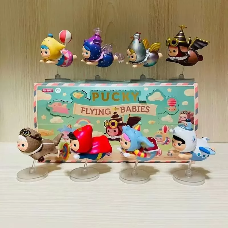 Serie PUCKY Flying Babies Conjunto completo abierto