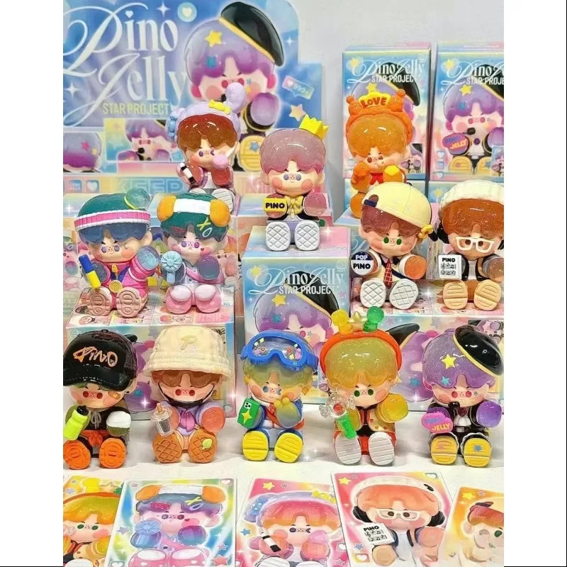 Serie Proyecto Estrella de Pino Jelly Conjunto Completo Abierto