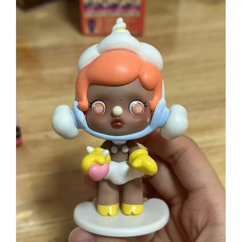 Serie Skullpanda Candy Monster Town, malvavisco unicornio