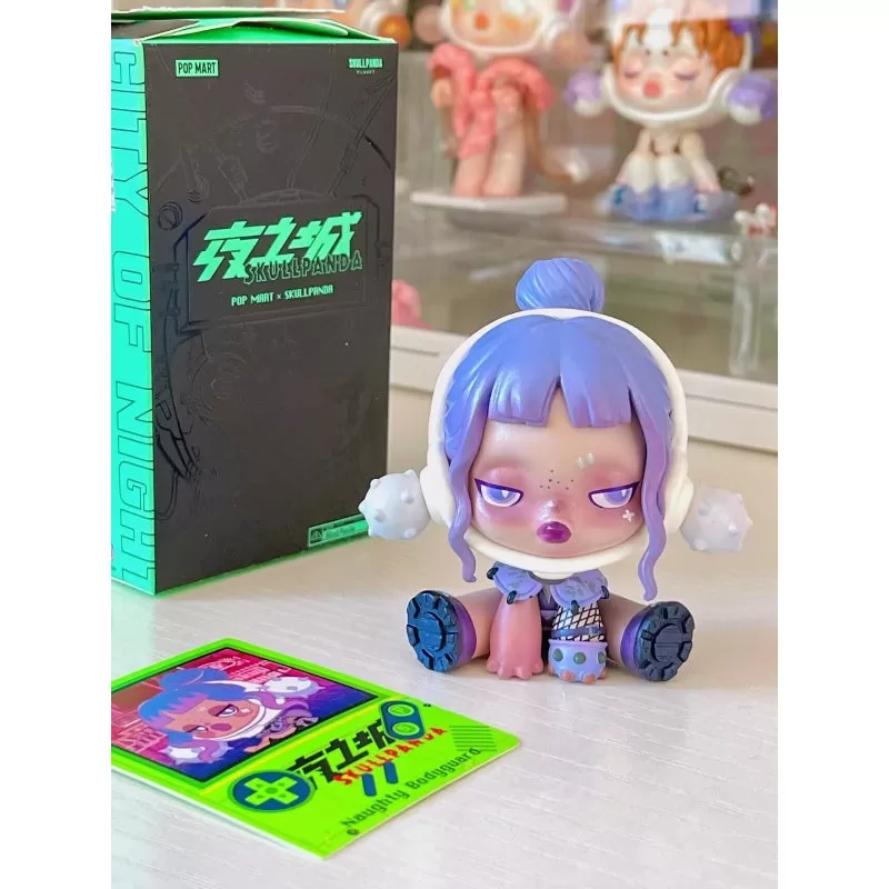 Serie Skullpanda Ciudad de la Noche Guardaespaldas travieso