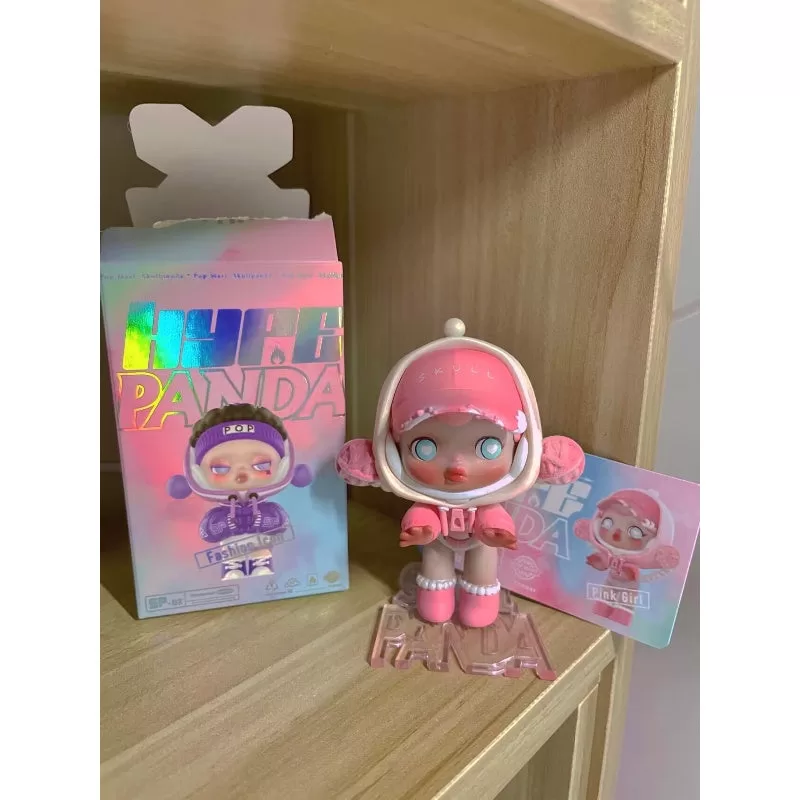 Serie Skullpanda Hypepanda Chica Rosa