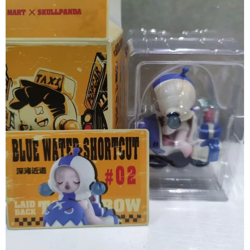 Serie Skullpanda Laid Back Tomorrow: Atajo de agua azul