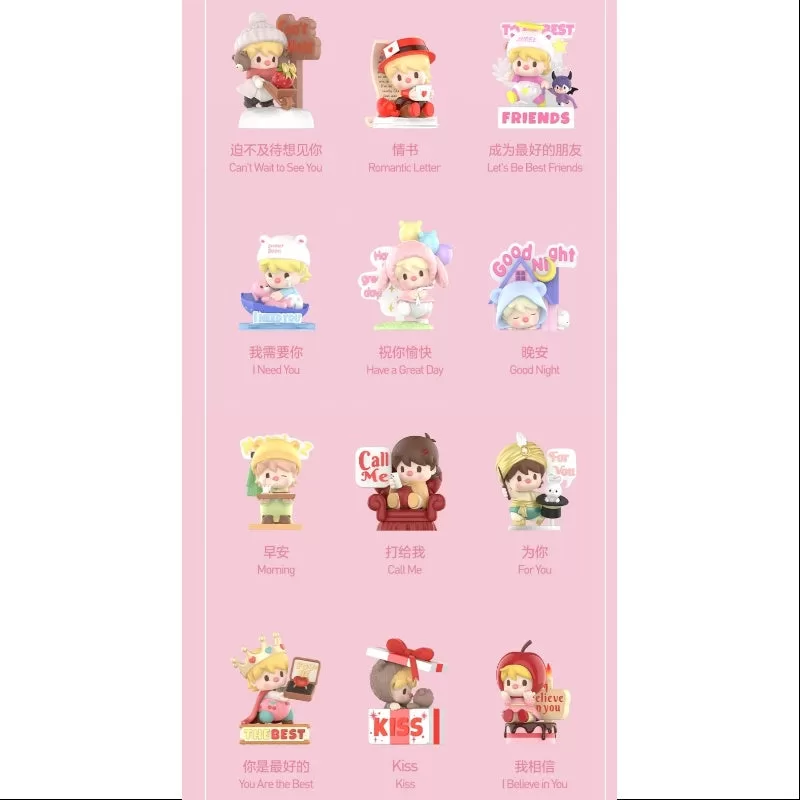 Serie Sweet Bean El lenguaje del amor Conjunto completo abierto