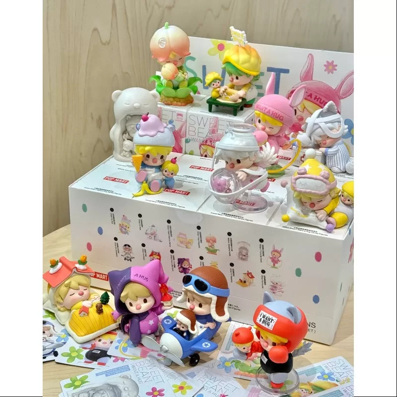 Serie Sweet Bean I Want a Hug, conjunto completo abierto