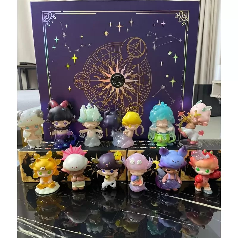 Serie Zodiac DIMOO Conjunto completo abierto