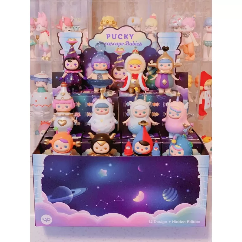 Serie completa de bebés Horóscopo PUCKY abierta