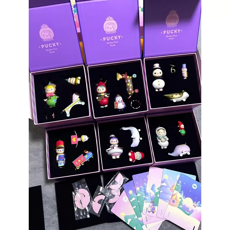 Serie completa del desfile musical navideño de PUCKY, conjunto abierto