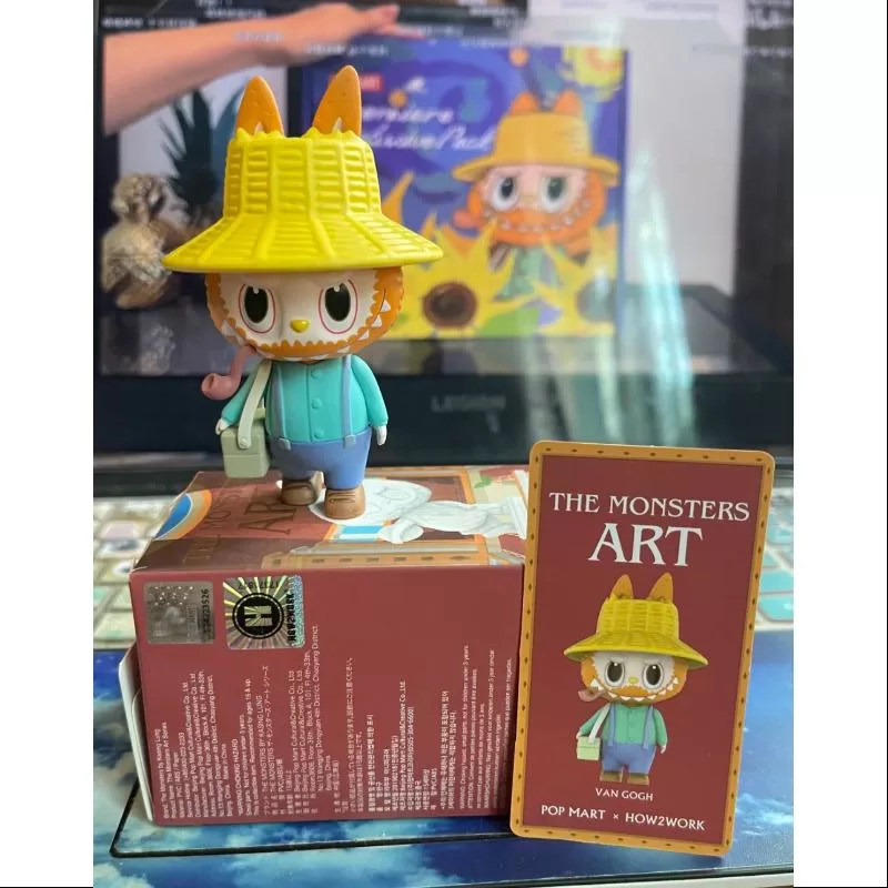 Serie de arte Labubu Los Monstruos VAN GOGH
