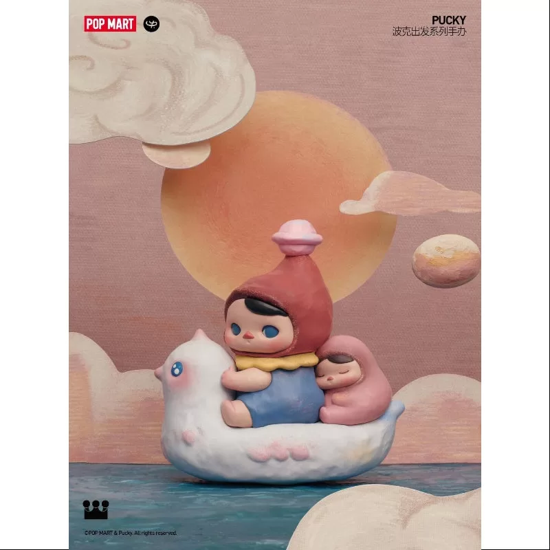 Serie de aventuras de PUCKY Poko, set completo abierto