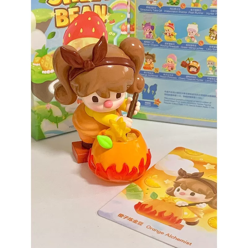Serie de aventuras del mundo de la fruta de frijoles dulces Alquimista naranja
