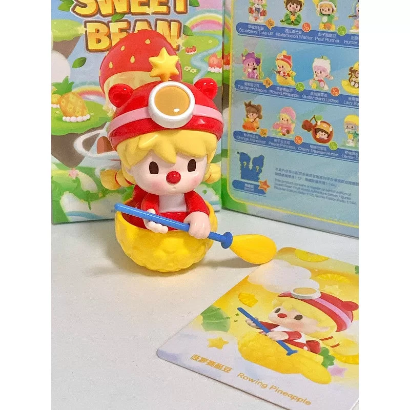 Serie de aventuras del mundo de la fruta de frijoles dulces Piña de remo