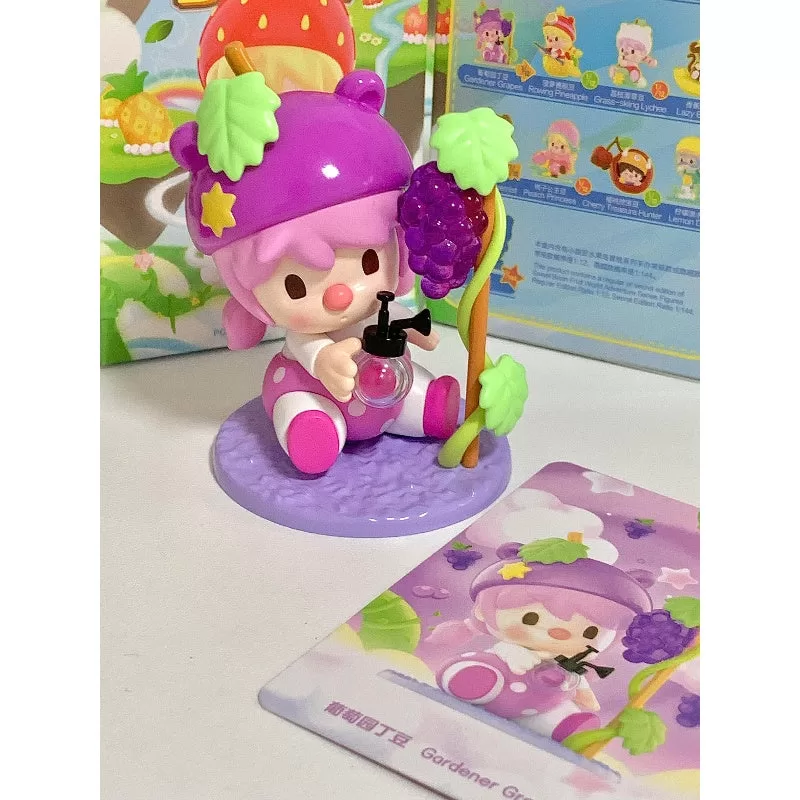 Serie de aventuras del mundo de las frutas de frijol dulce Jardinero Uvas