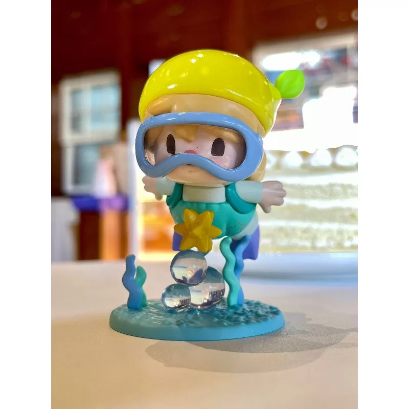 Serie de aventuras del mundo de las frutas de frijoles dulces Buceador de limones