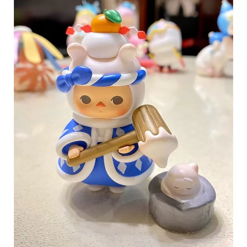 Serie de bebés del festival PUCKY Bebé Kagami-mochi