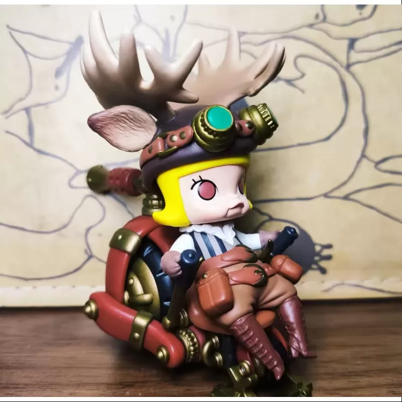 Serie de bicicletas de animales MOLLY Steam Punk con diseño de reno