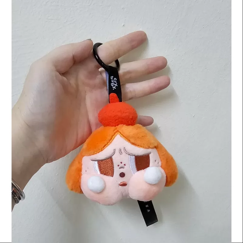 Serie de colgantes de peluche Crybaby Cheer Up Baby color naranja