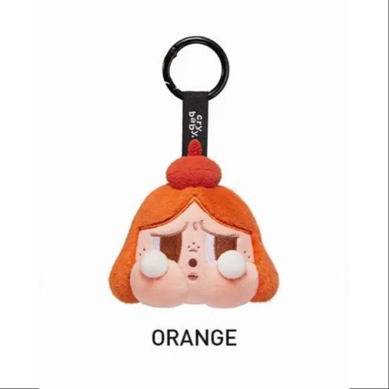 Serie de colgantes de peluche Crybaby Cheer Up Baby color naranja