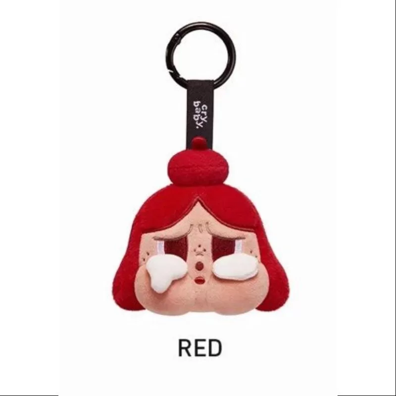 Serie de colgantes de peluche Crybaby Cheer Up Baby, color rojo