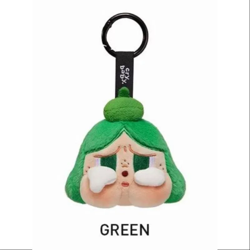 Serie de colgantes de peluche Crybaby Cheer Up Baby, color verde
