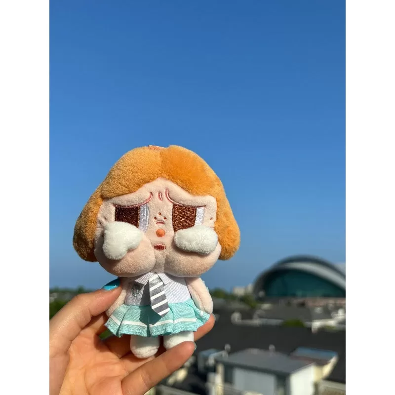 Serie de colgantes de peluche Crybaby Sunset Concert Beige Azul