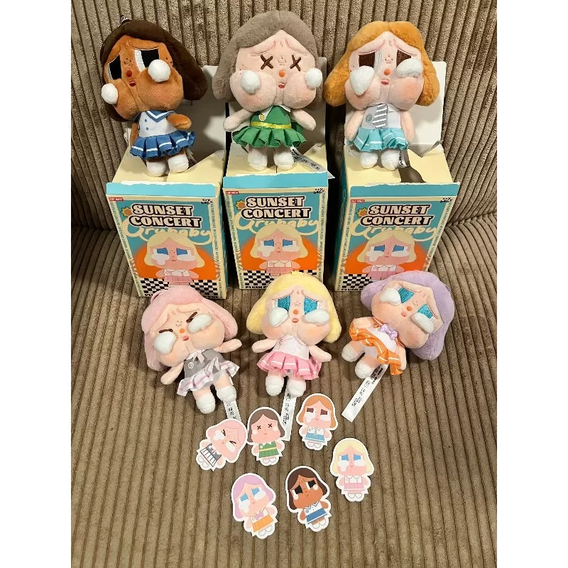 Serie de colgantes de peluche Crybaby Sunset Concert, conjunto completo abierto