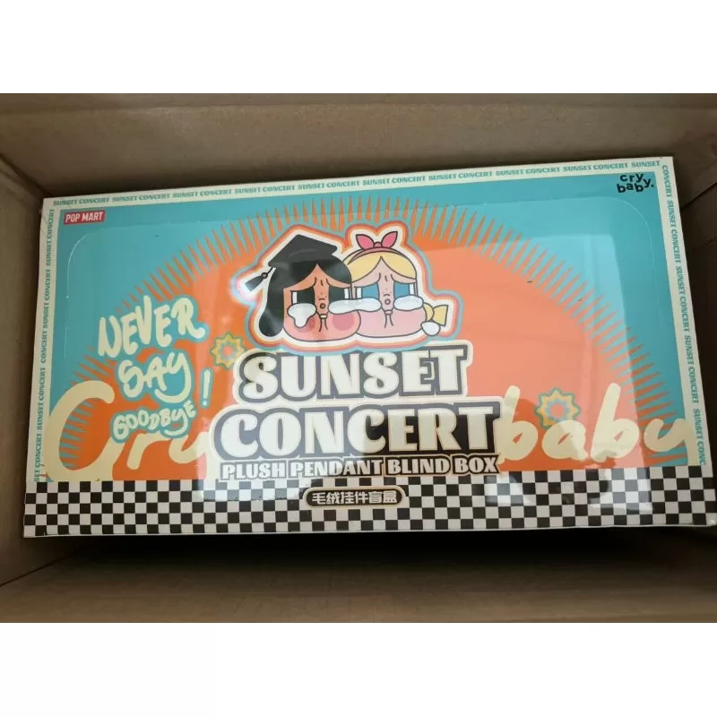 Serie de colgantes de peluche Crybaby Sunset Concert, conjunto completo, nuevo con plástico