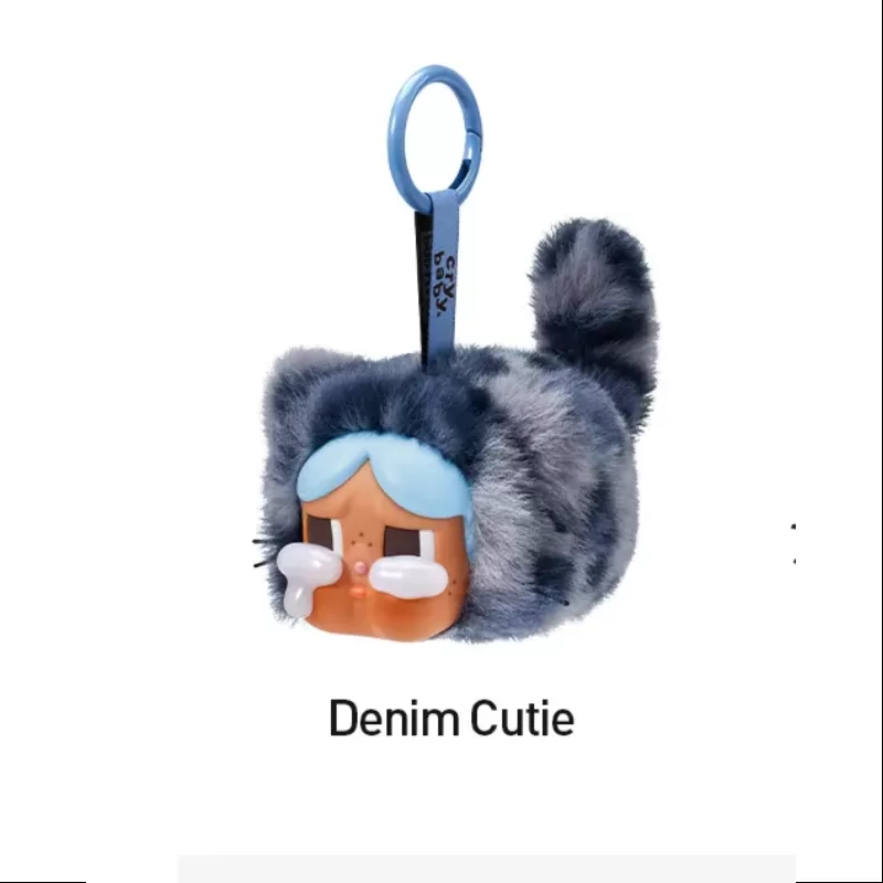 Serie de colgantes de peluche de vinilo Crybaby Wild but Cutie Denim Cutie