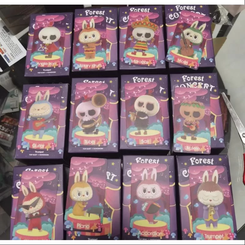 Serie de conciertos Labubu The Monsters Forest, set completo abierto