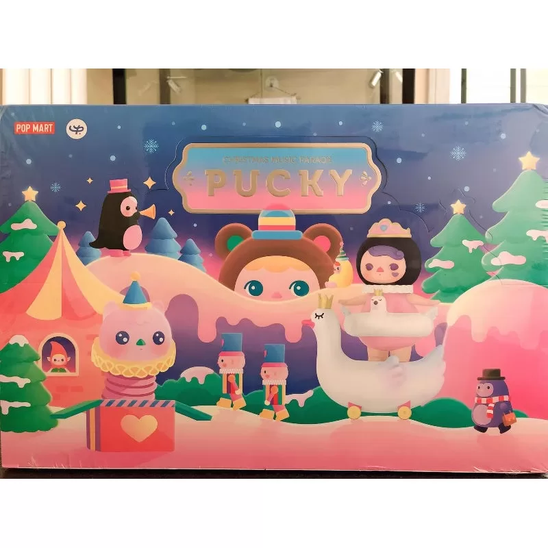 Serie de desfiles musicales navideños PUCKY Conjunto completo Nuevo con plástico