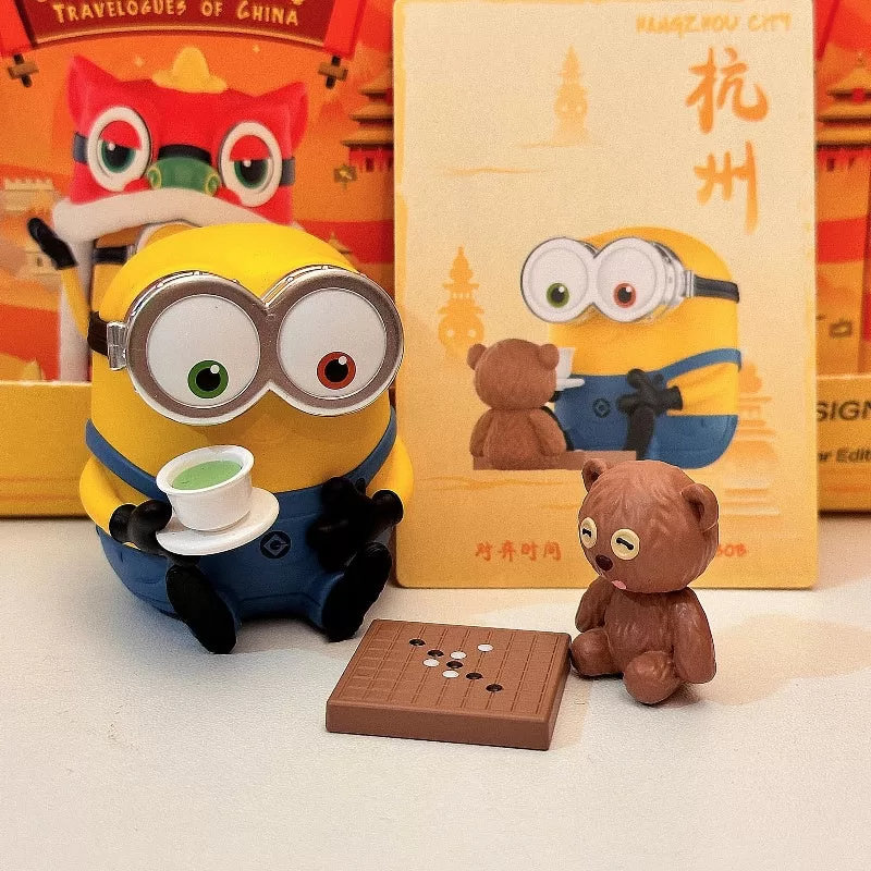 Serie de diarios de viaje de los Minions por China Juego de Go Bob