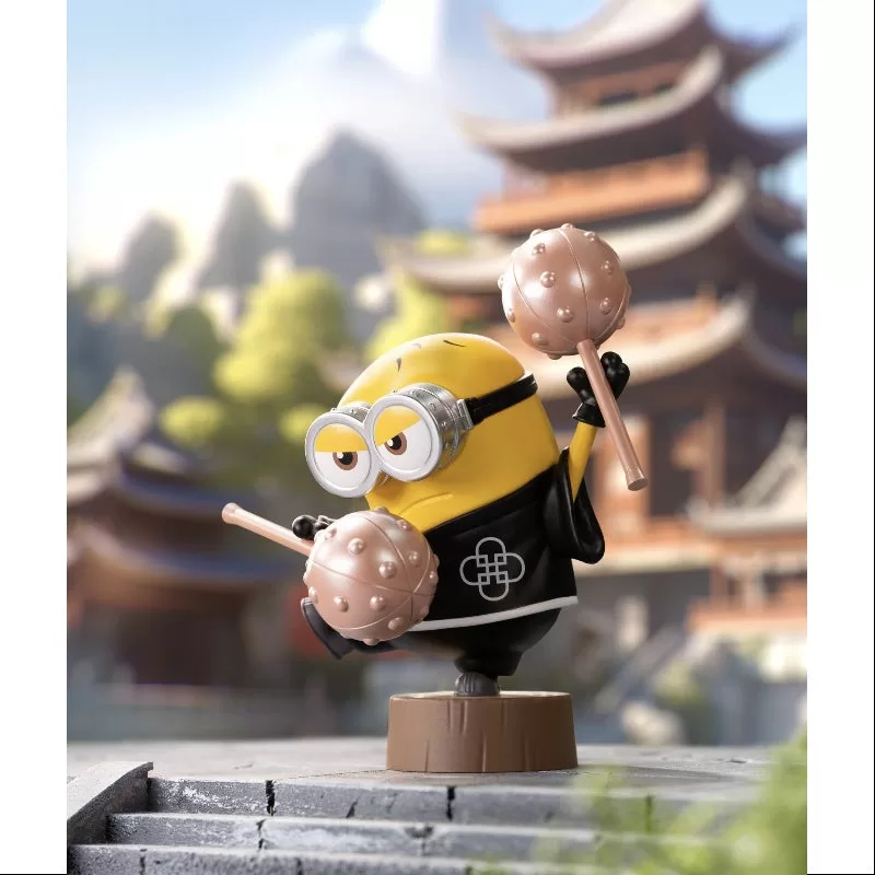 Serie de diarios de viaje de los Minions por China Kungfu Hammer Phil