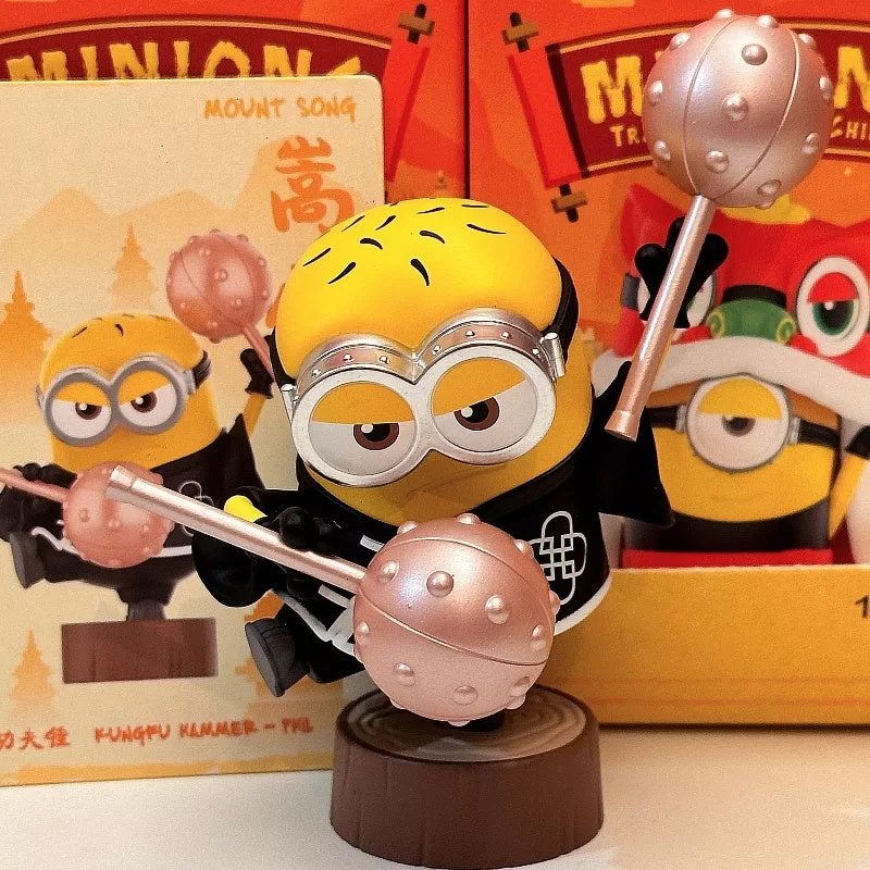 Serie de diarios de viaje de los Minions por China Kungfu Hammer Phil